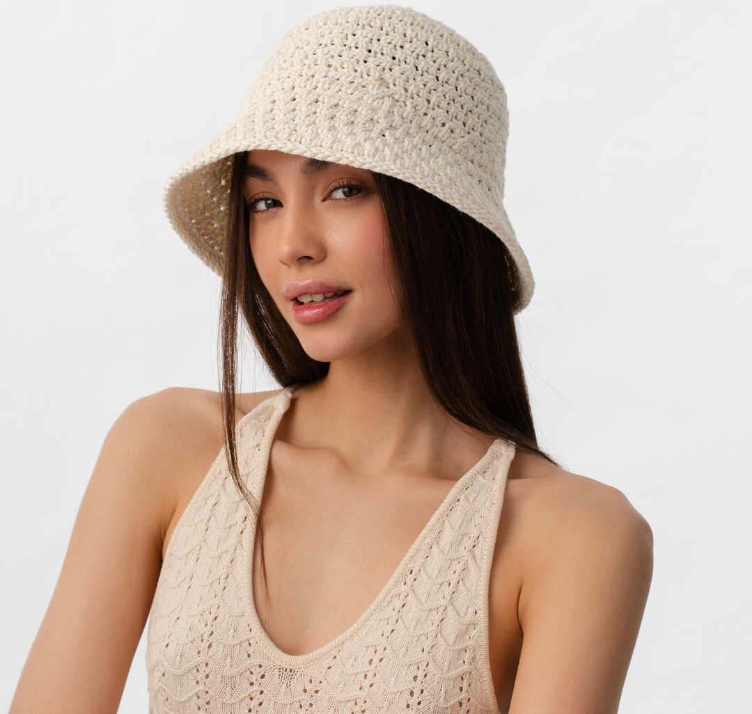 Панама Мармалато, цвет молочный #1