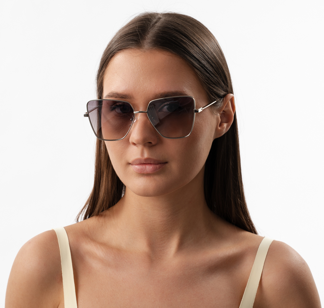 Очки с чехлом Мармалато, цвет серый-серебро #2