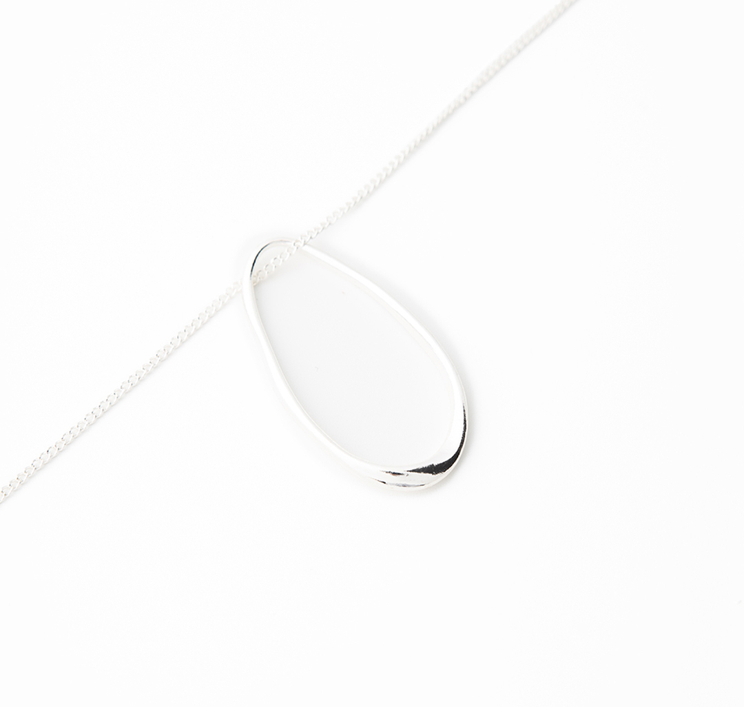 Колье Мармалато, цвет Белое серебро #2