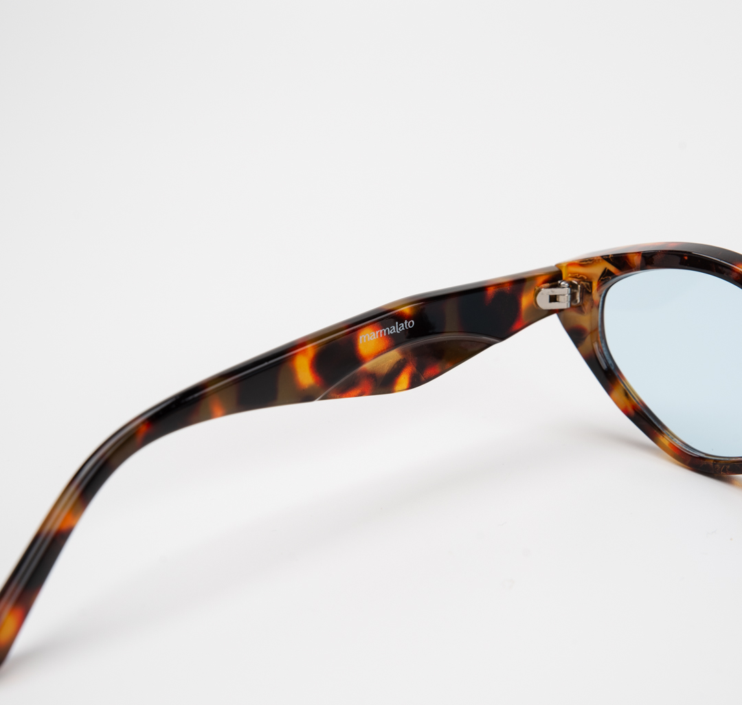 Очки с чехлом Мармалато, цвет коричневый-бежевый-голубой #5