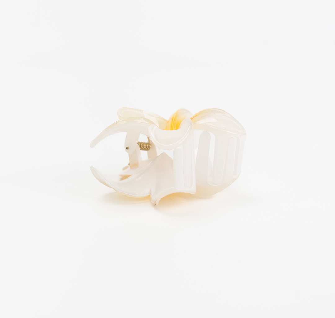 Заколка-краб Мармалато, цвет светло-желтый-желтый #4