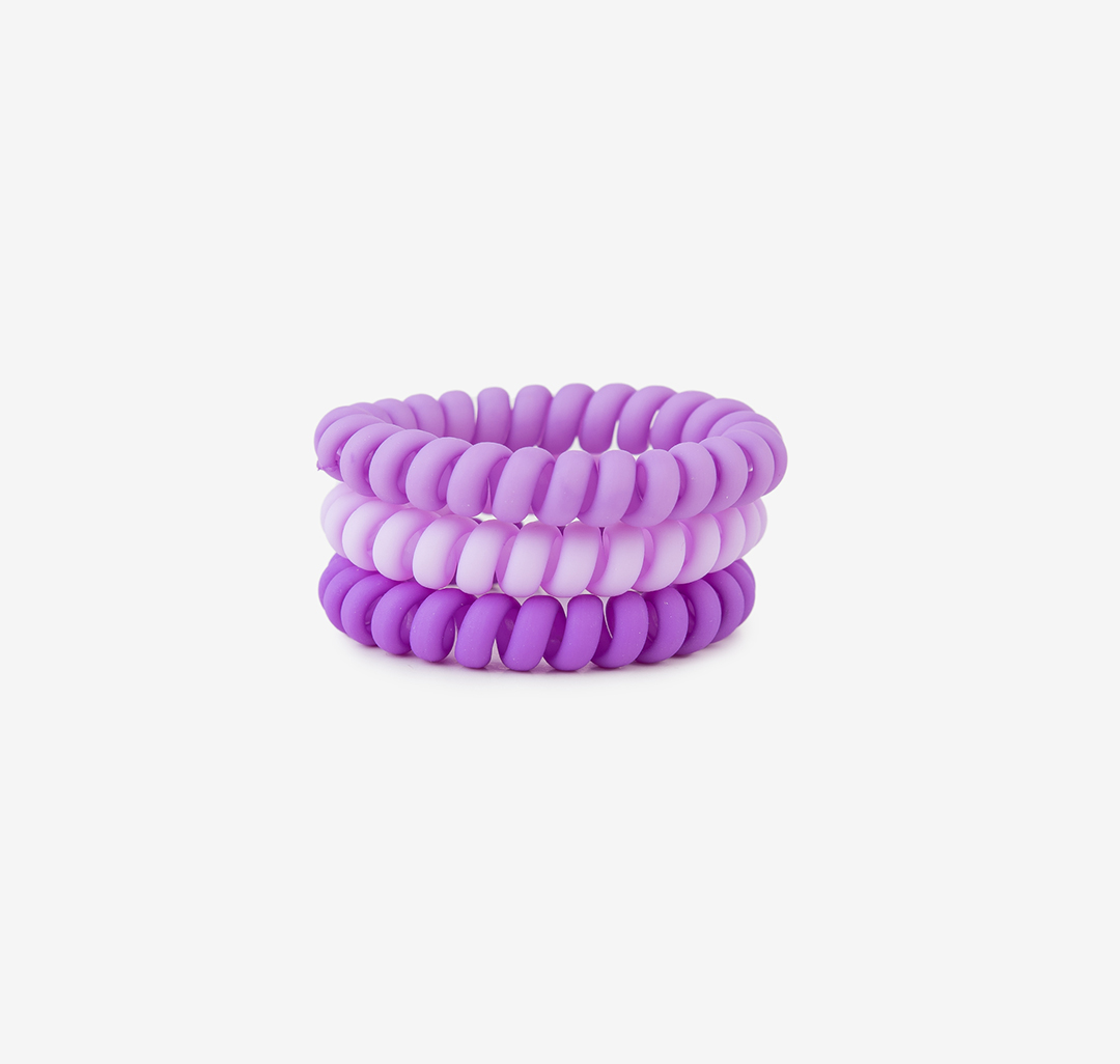 Набор резинок (3 шт) Мармалато, цвет Фиолетовый-сиреневый #1