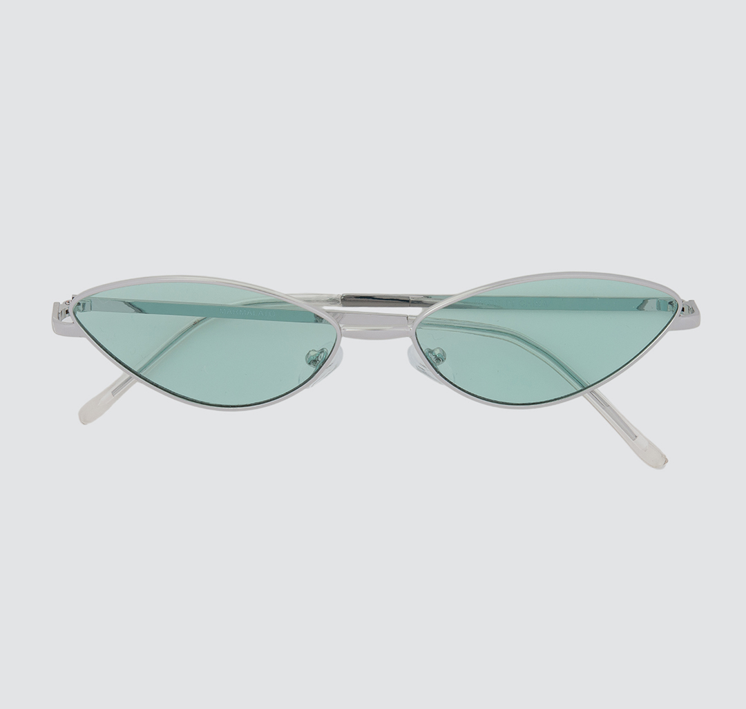 Женские солнцезащитные очки Мармалато, цвет Мятный-серебро #2