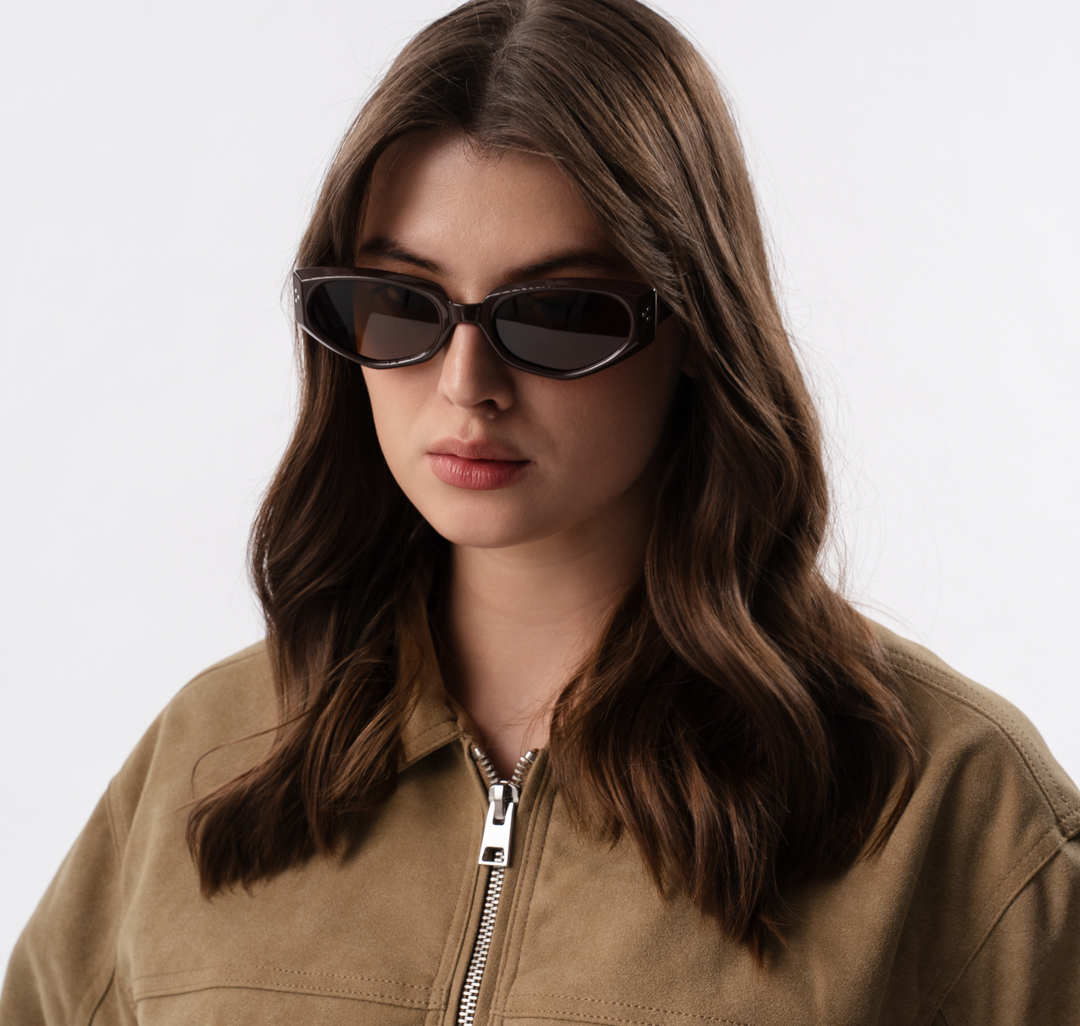 Очки с чехлом Мармалато, цвет коричневый-серебро #2