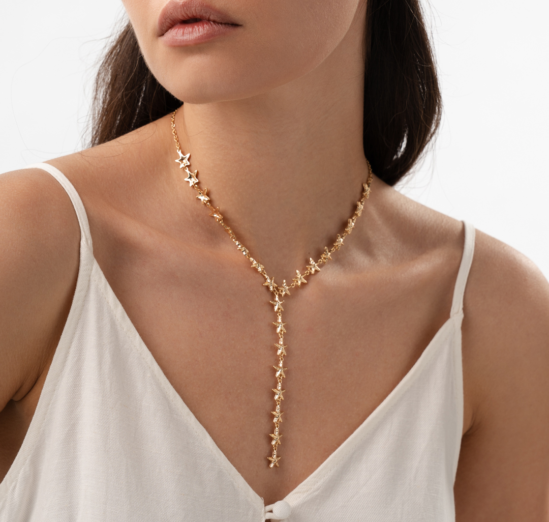 Колье Мармалато, цвет золото #1