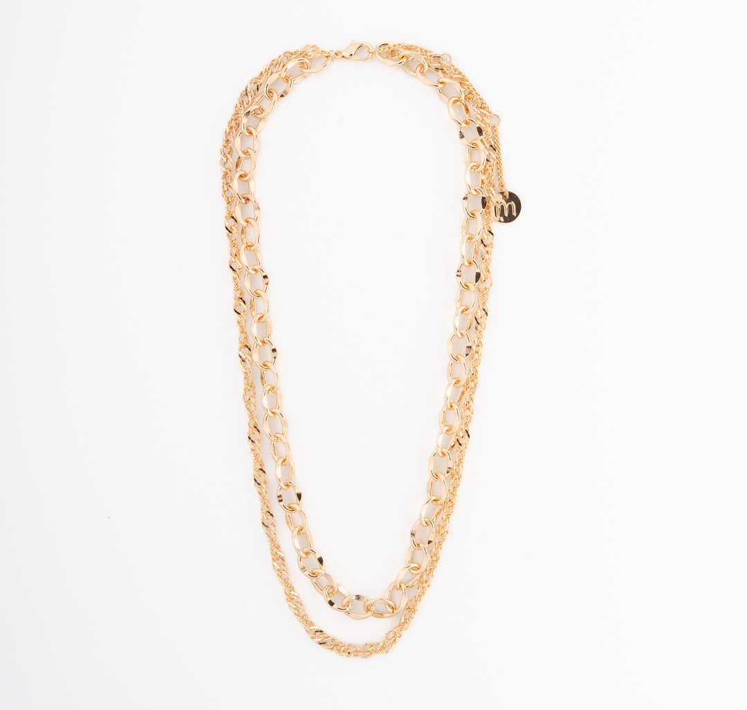 Колье Мармалато, цвет золото #3