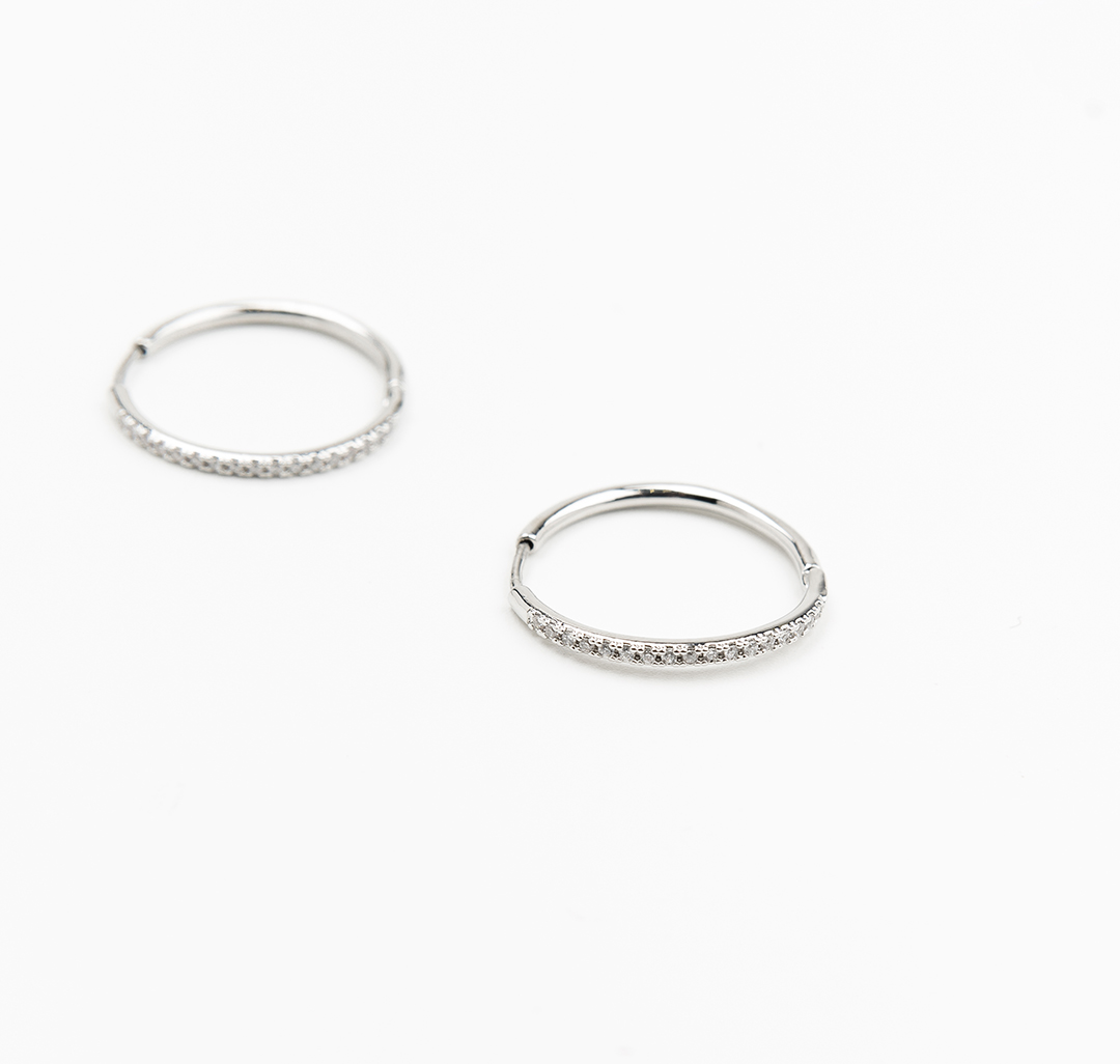 Серьги Мармалато, цвет Серебро-прозрачный #2