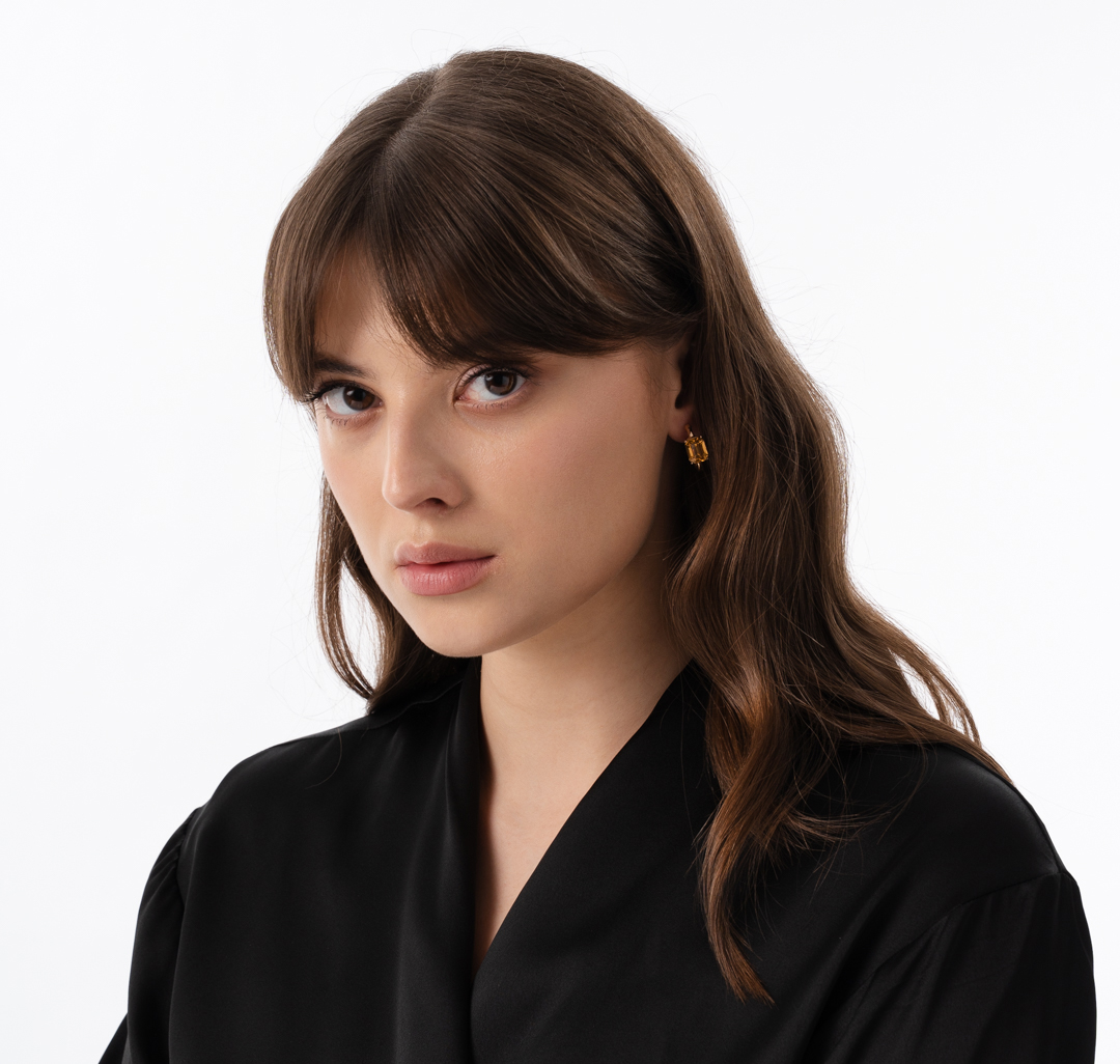 Серьги Мармалато, цвет Золото-бежевый #3