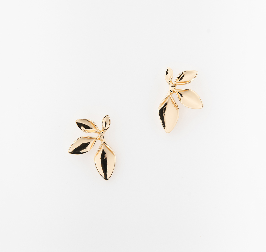 Серьги Мармалато, цвет золото #3