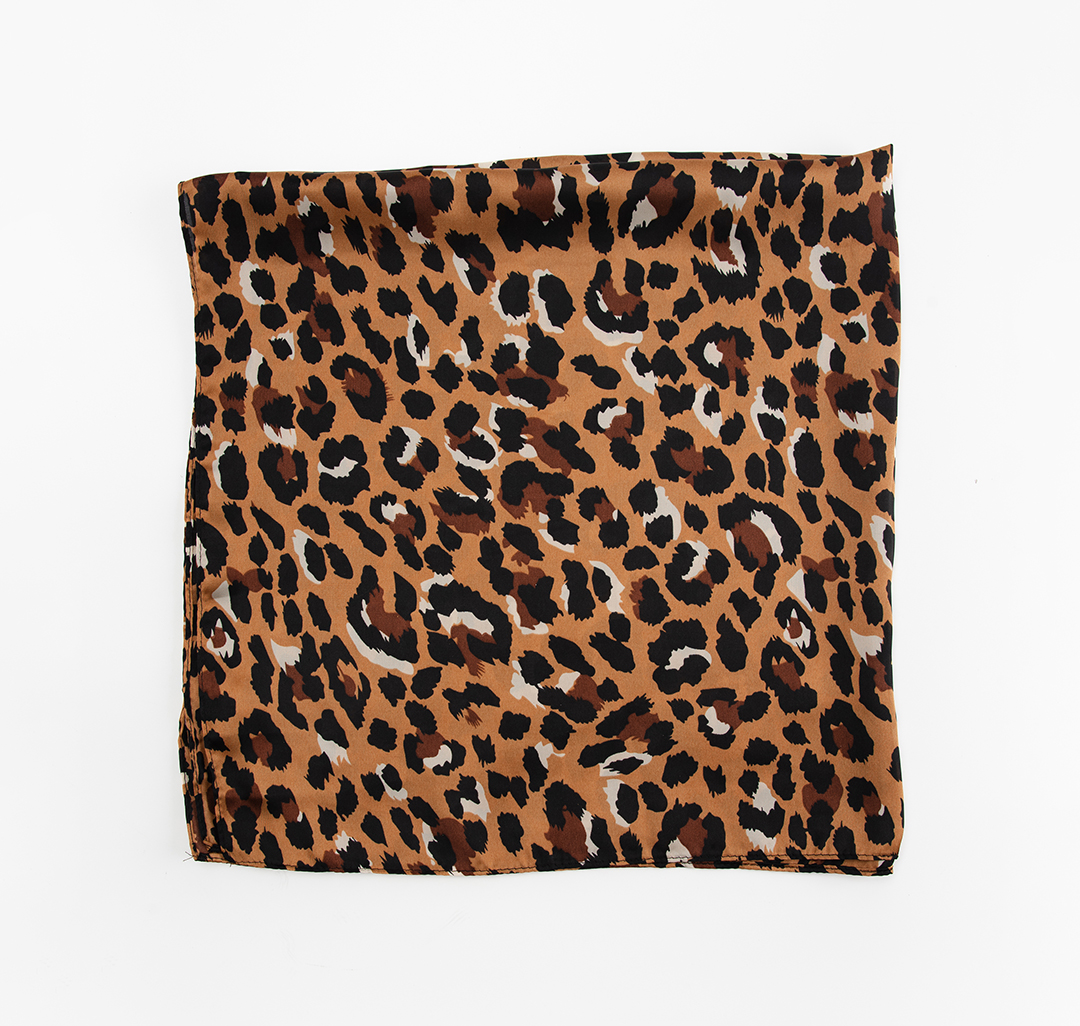 Платок Мармалато, цвет коричневый-черный #2