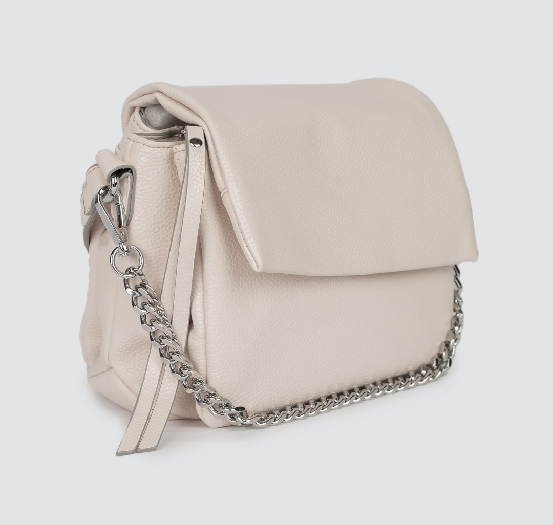 Женская сумка со съемной цепочкой Мармалато, цвет Кремовый #6
