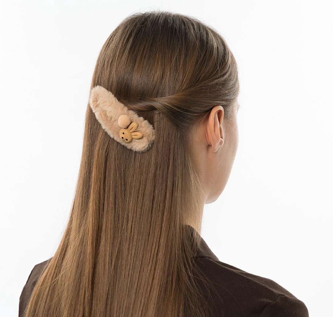 Зажим Мармалато, цвет светло-бежевый-мультиколор #3