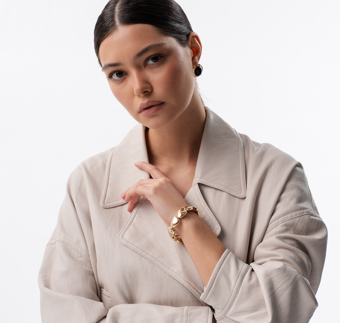 Браслет Мармалато, цвет золото #1