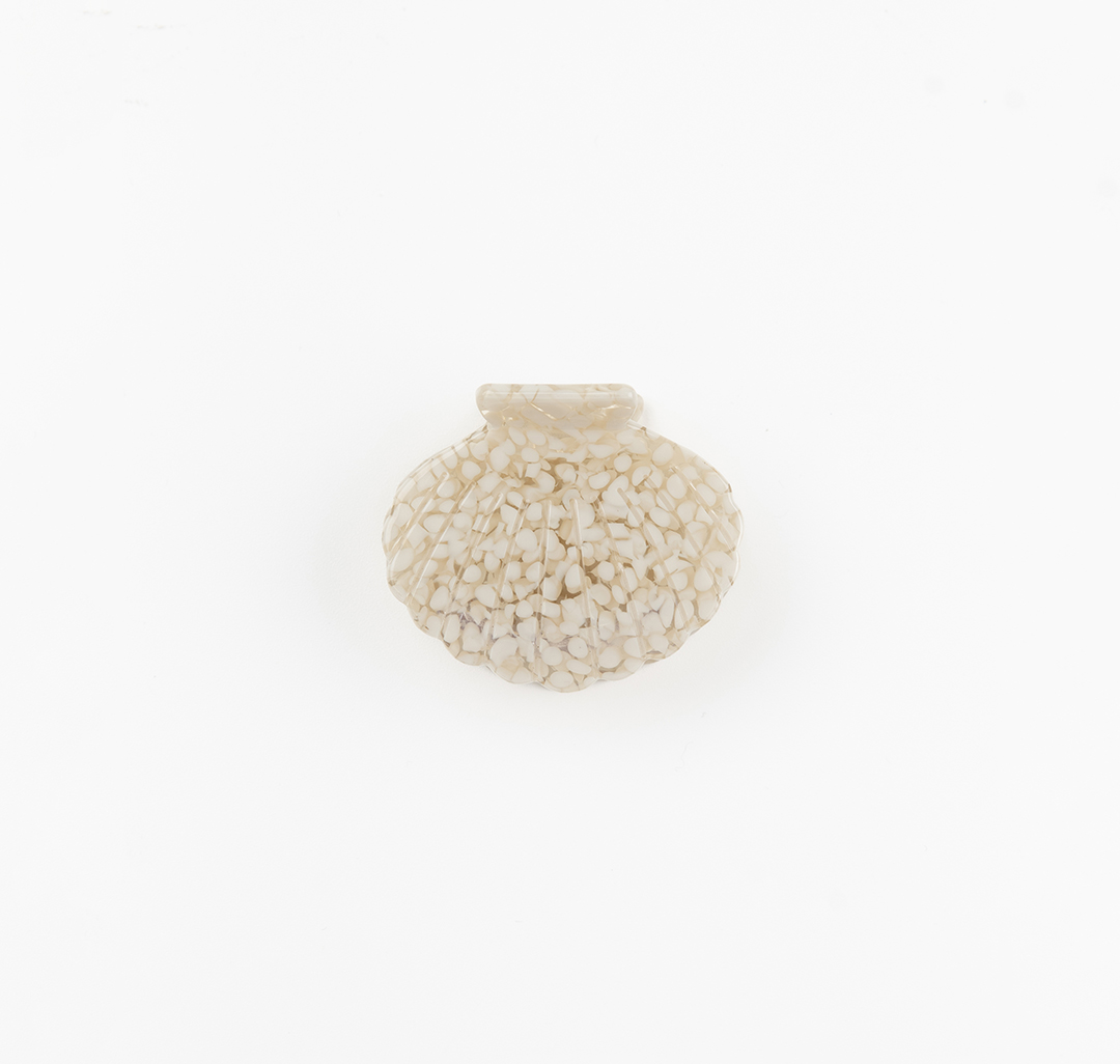 Заколка-краб Мармалато, цвет молочный-прозрачный #1