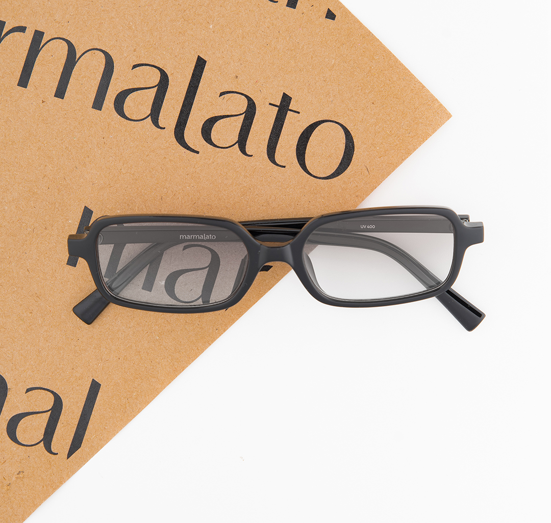 Очки с чехлом Мармалато, цвет черный-коричневый #4