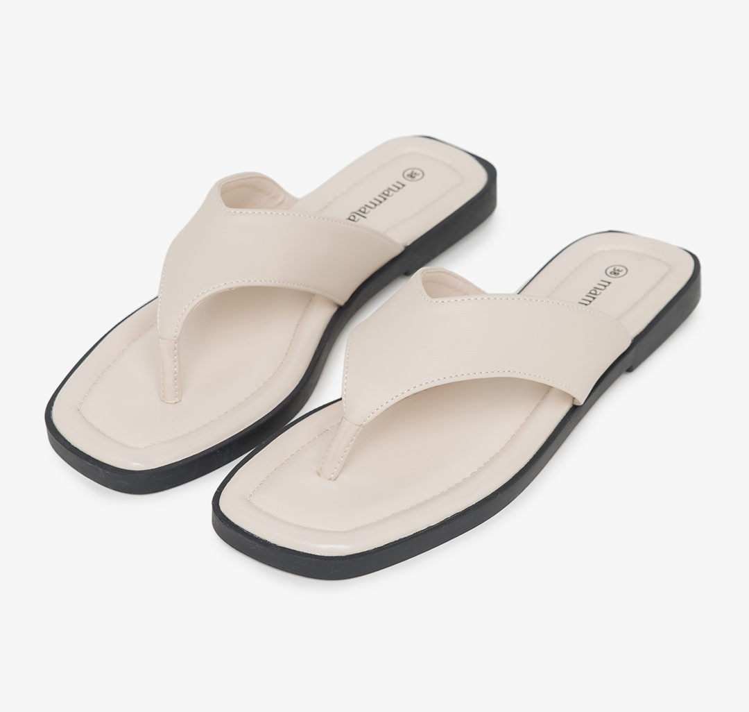 Босоножки Мармалато, цвет Бежевый-черный #1