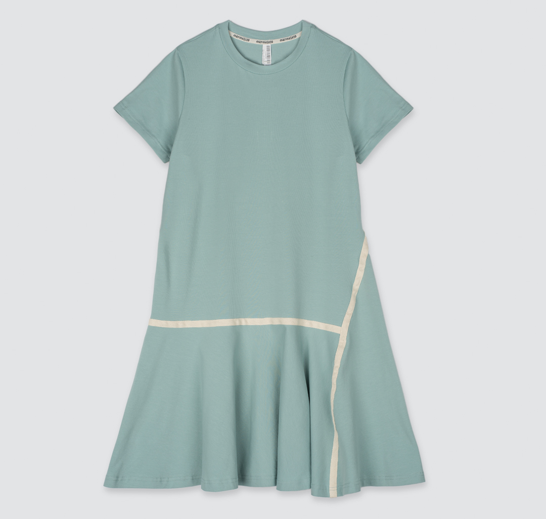 Женское хлопковое платье Мармалато, цвет Шалфей-бежевый #2
