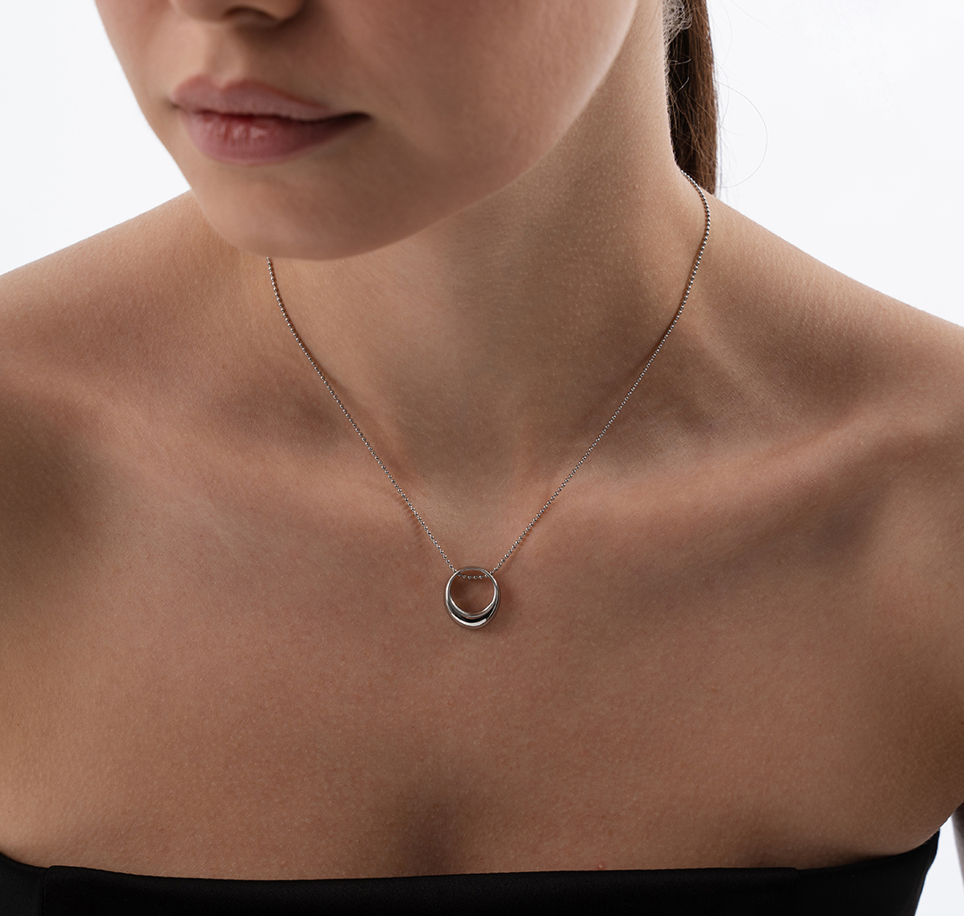 Колье Мармалато, цвет Серебро #5