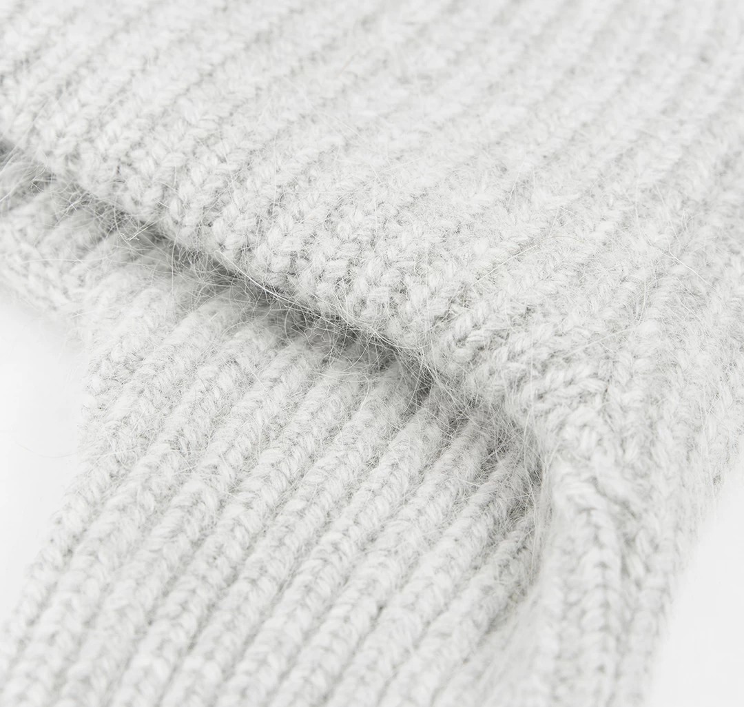 Шапка-ушанка Мармалато, цвет светло-серый #6