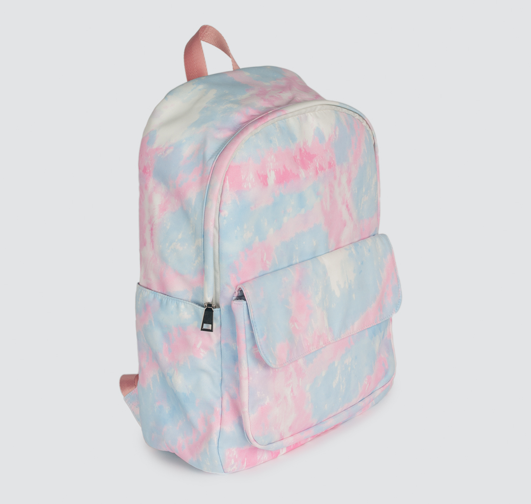 Рюкзак женский текстильный Мармалато, цвет Голубой-розовый-мультиколор #5