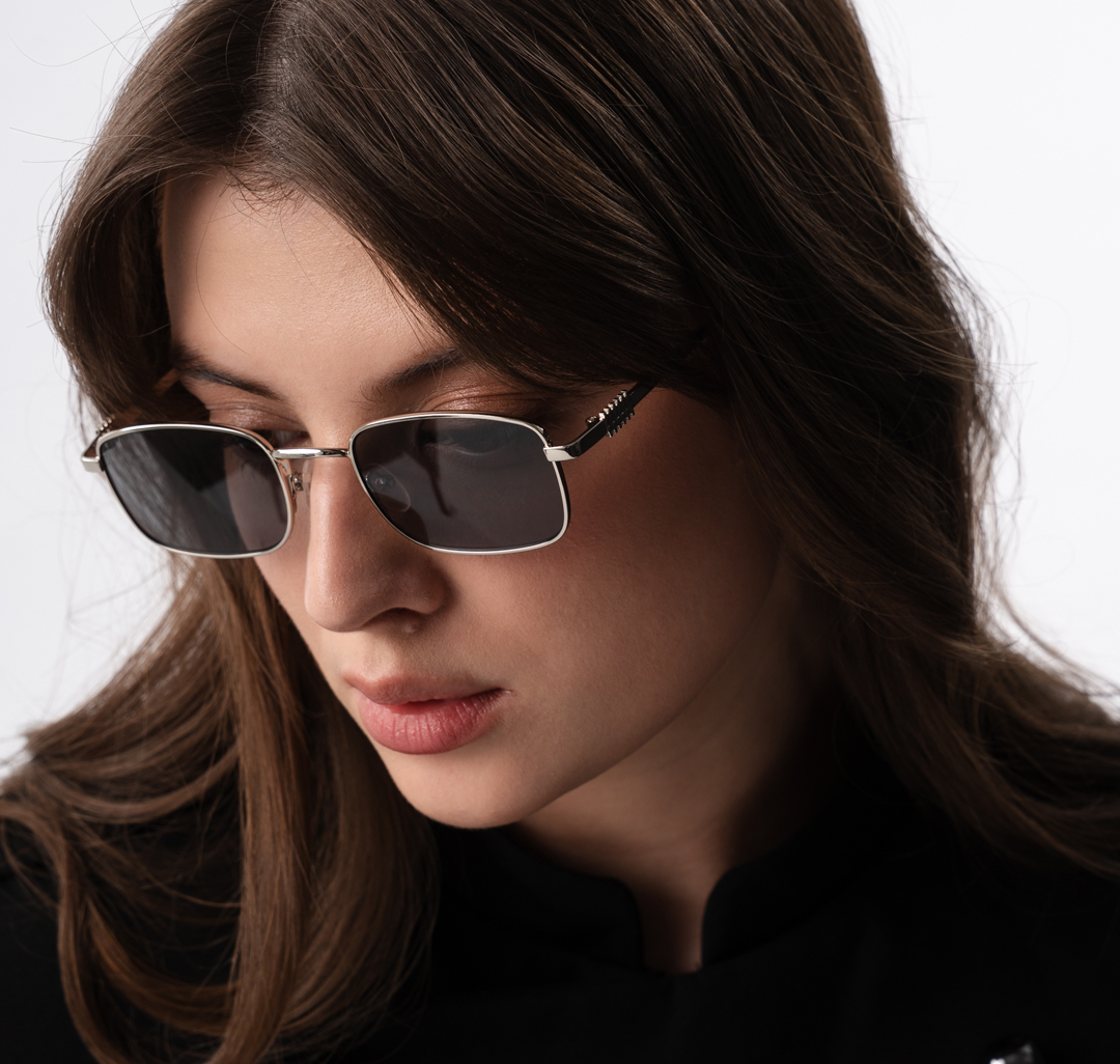 Очки с чехлом Мармалато, цвет черный-серебро #2