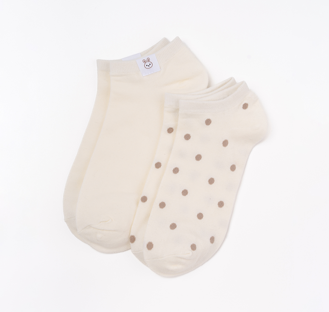 Носки (2 пары) Мармалато, цвет молочный-бежевый #2
