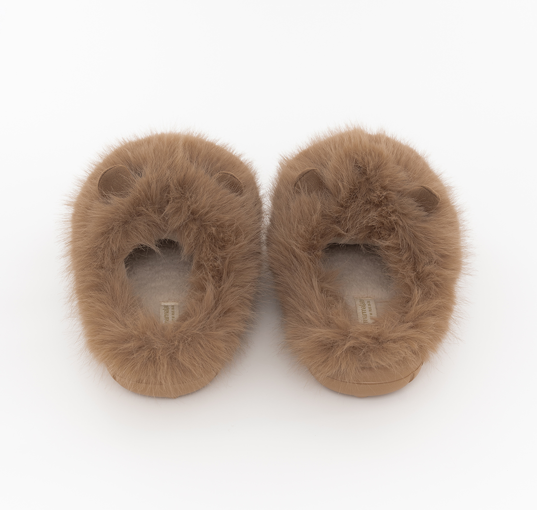 Домашние тапочки Мармалато, цвет Коричневый-черный #7