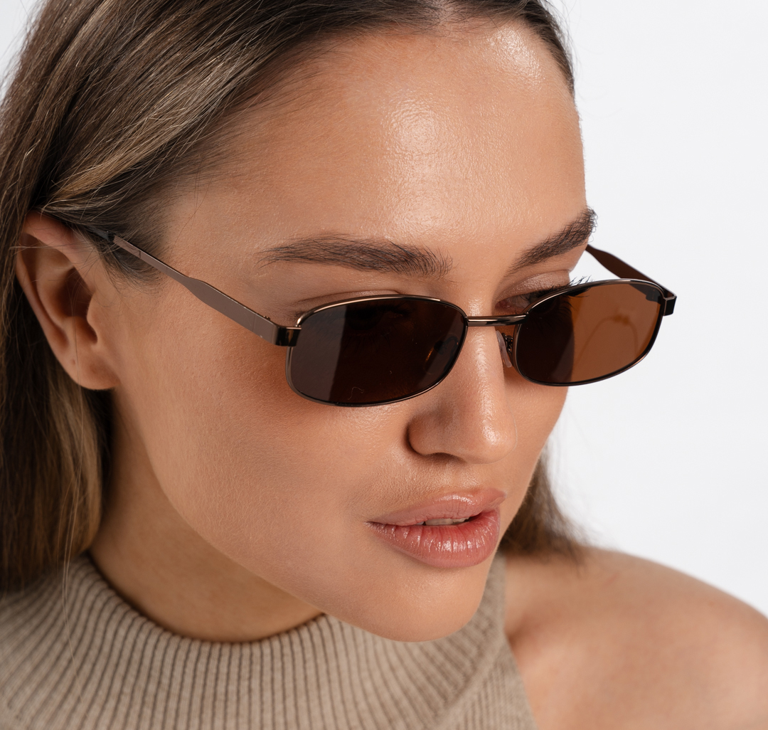 Очки с чехлом Мармалато, цвет коричневый #2