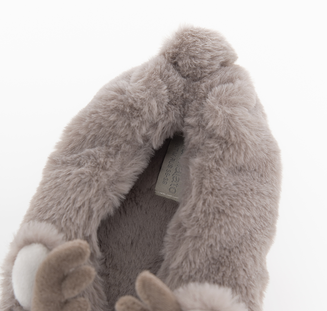 Домашние тапочки Мармалато, цвет Серый-молочный #8