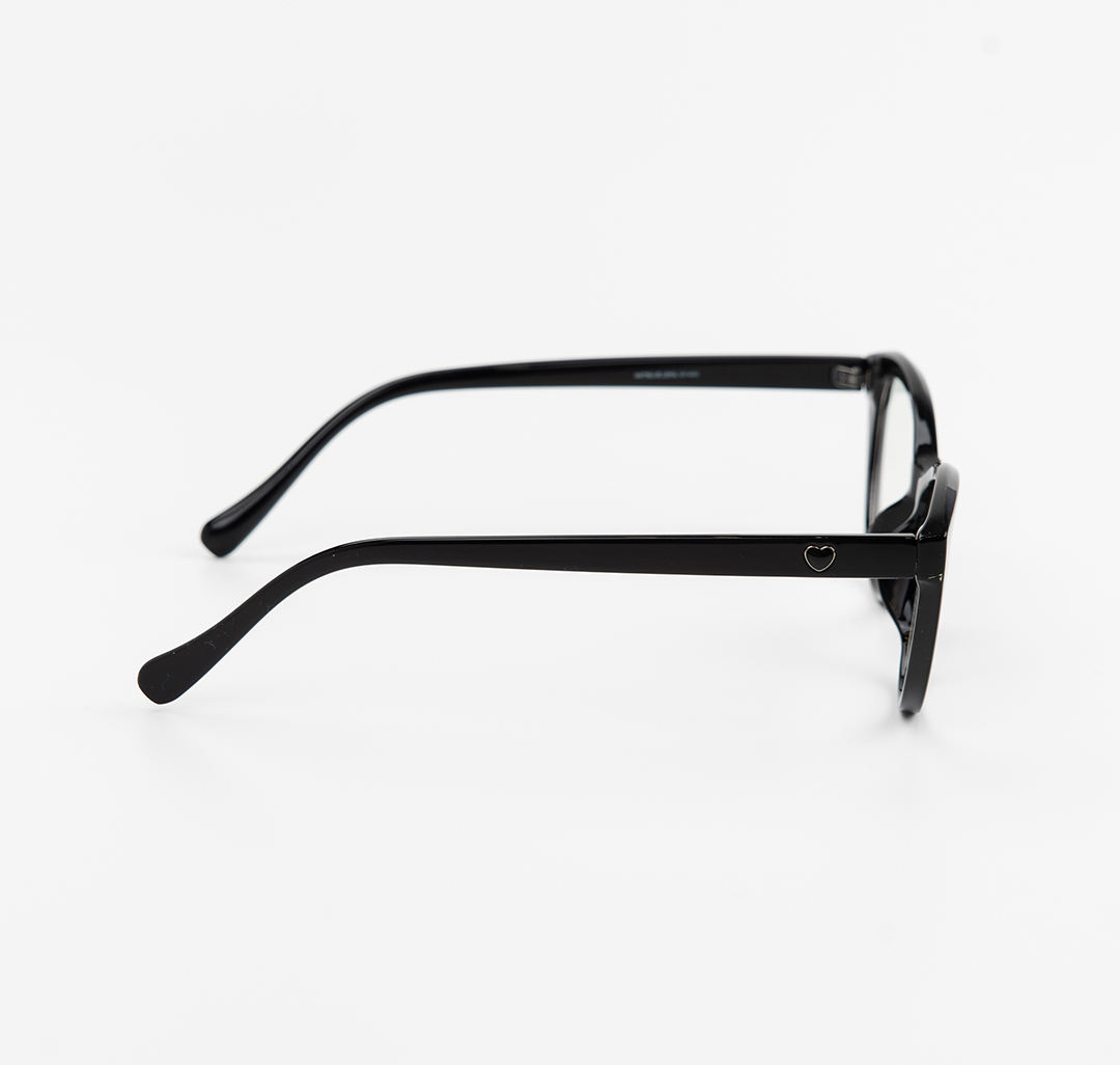 Очки имиджевые прозрачные-черные Мармалато, цвет прозрачный-черный #7