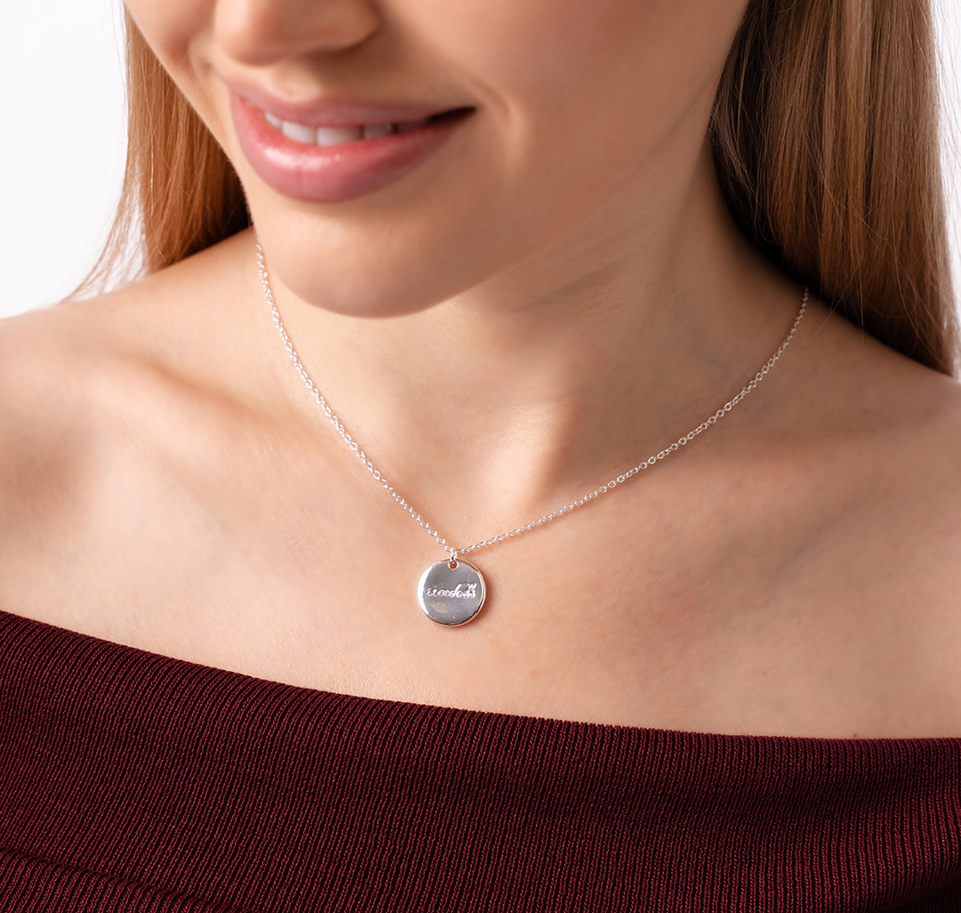 Колье Мармалато, цвет белое серебро-прозрачный #5