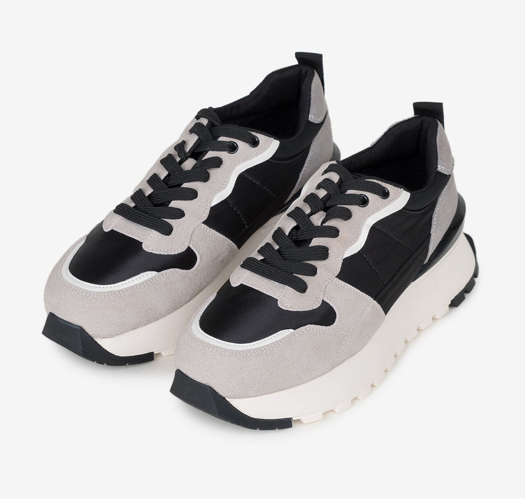 Кроссовки Мармалато, цвет Черный-серый-белый #2