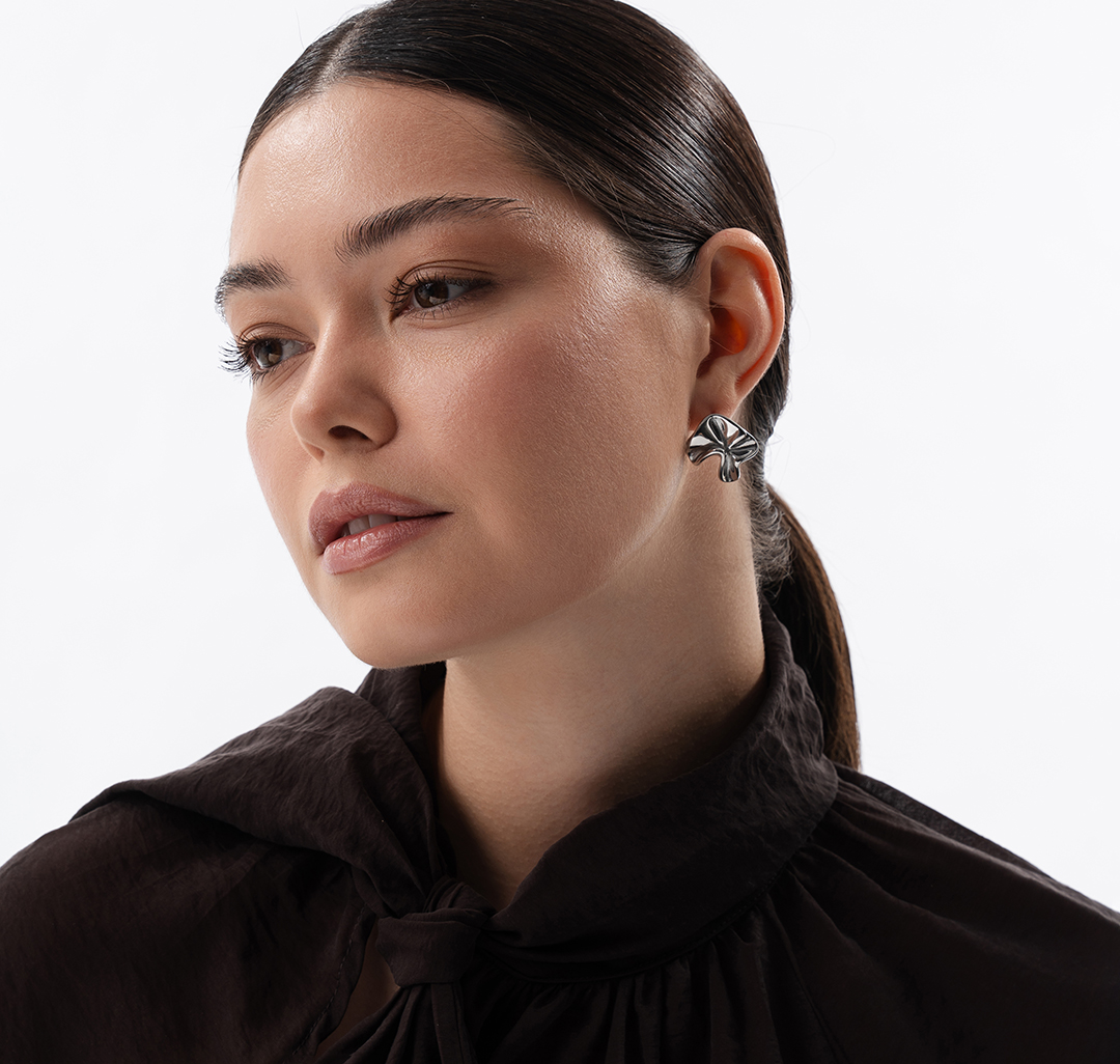 Серьги Мармалато, цвет Серебро #3