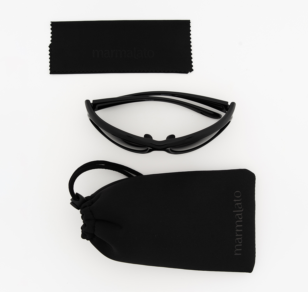 Очки с чехлом Мармалато, цвет черный #8