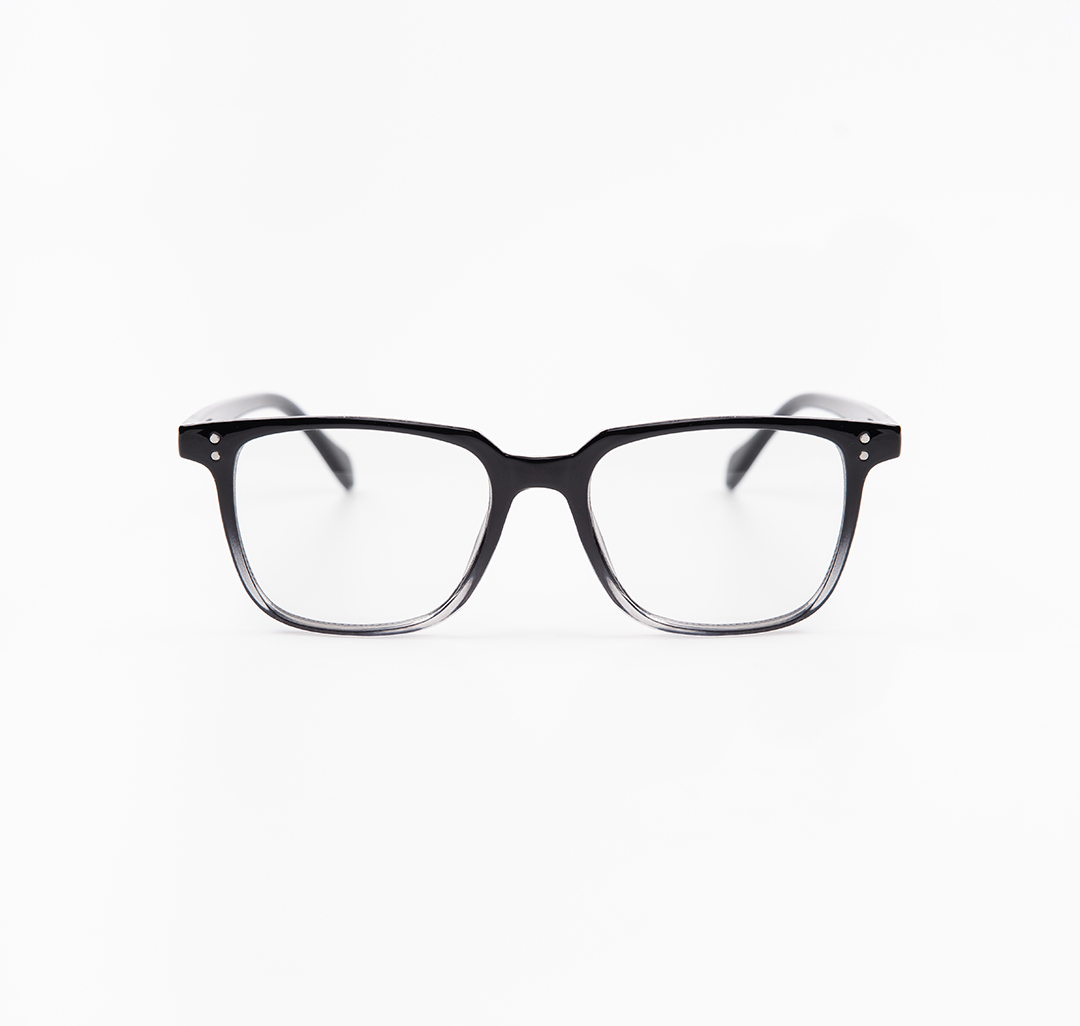 Очки с чехлом Мармалато, цвет прозрачный-черный-серый #3