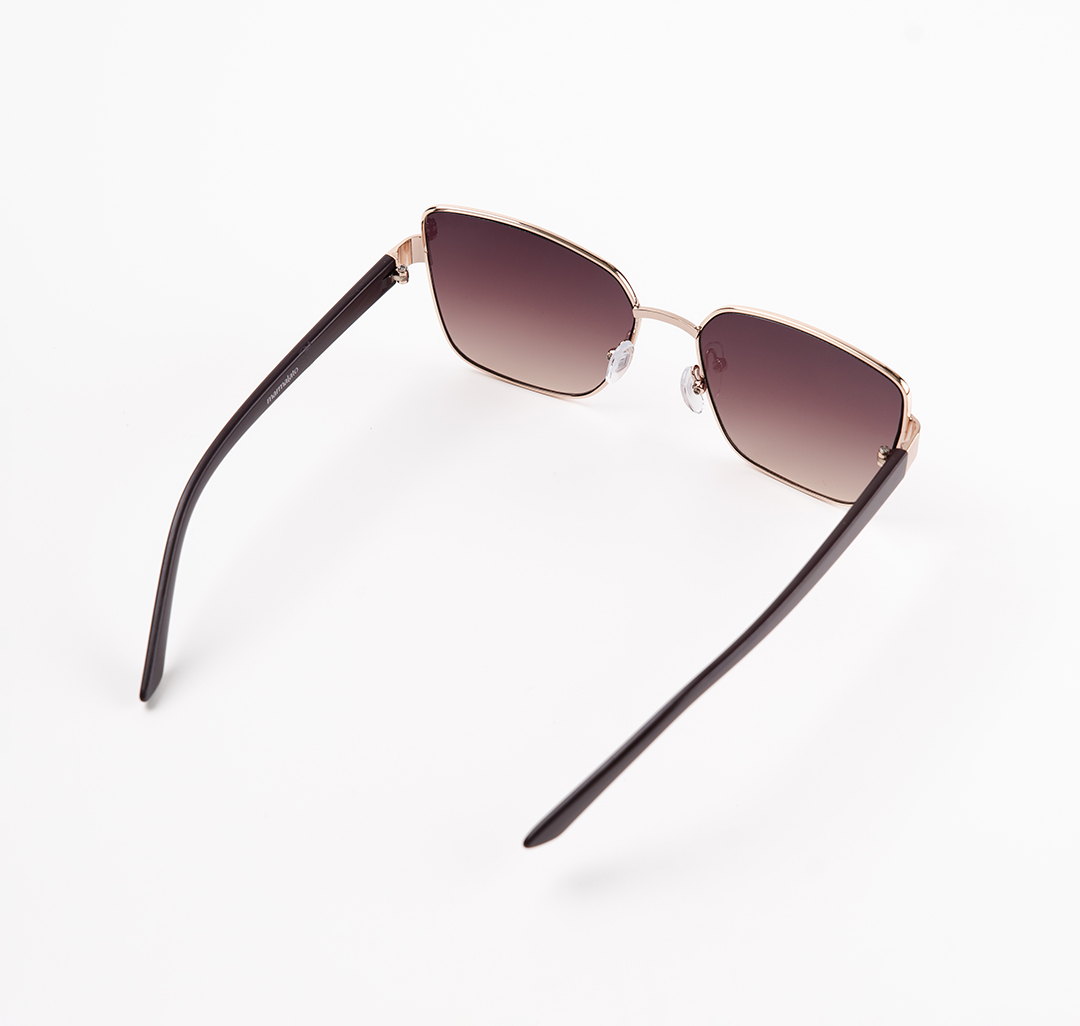 Очки солнцезащитные коричневые-золотые Мармалато, цвет Коричневый-золото #6