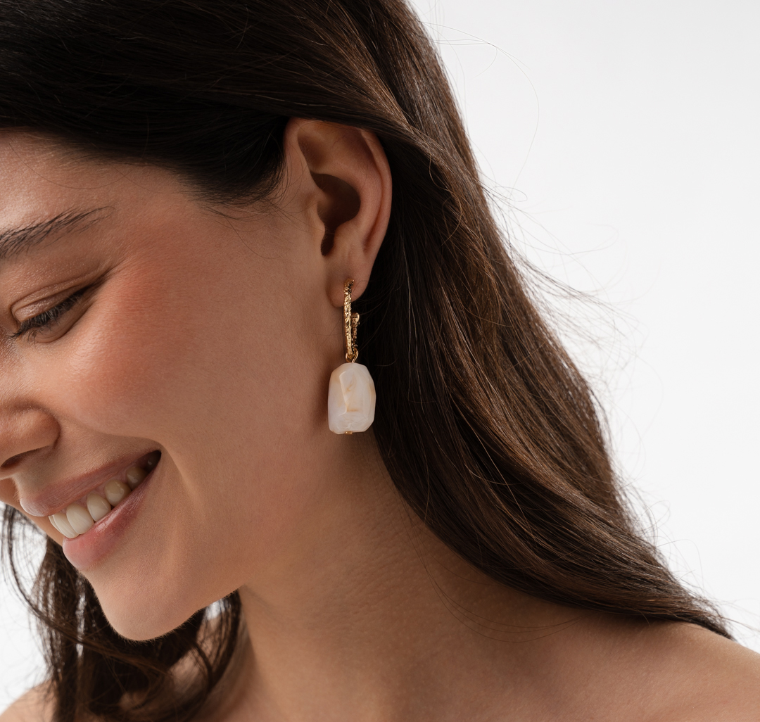 Серьги Мармалато, цвет золото-мультиколор #2