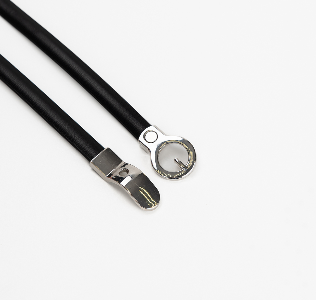 Ремень Мармалато, цвет черный-серебро #2