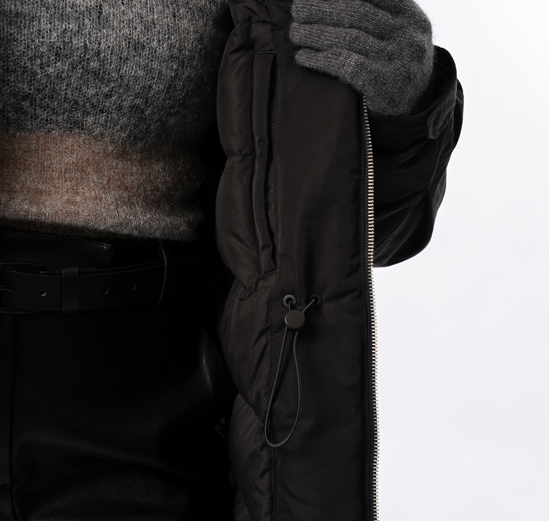 Пуховик Мармалато, цвет черный #2