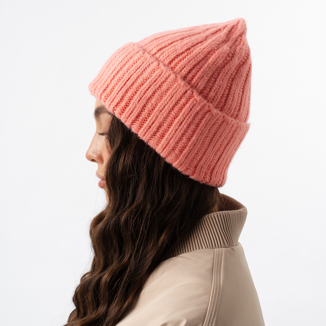 Шапка Мармалато, цвет коралловый #2