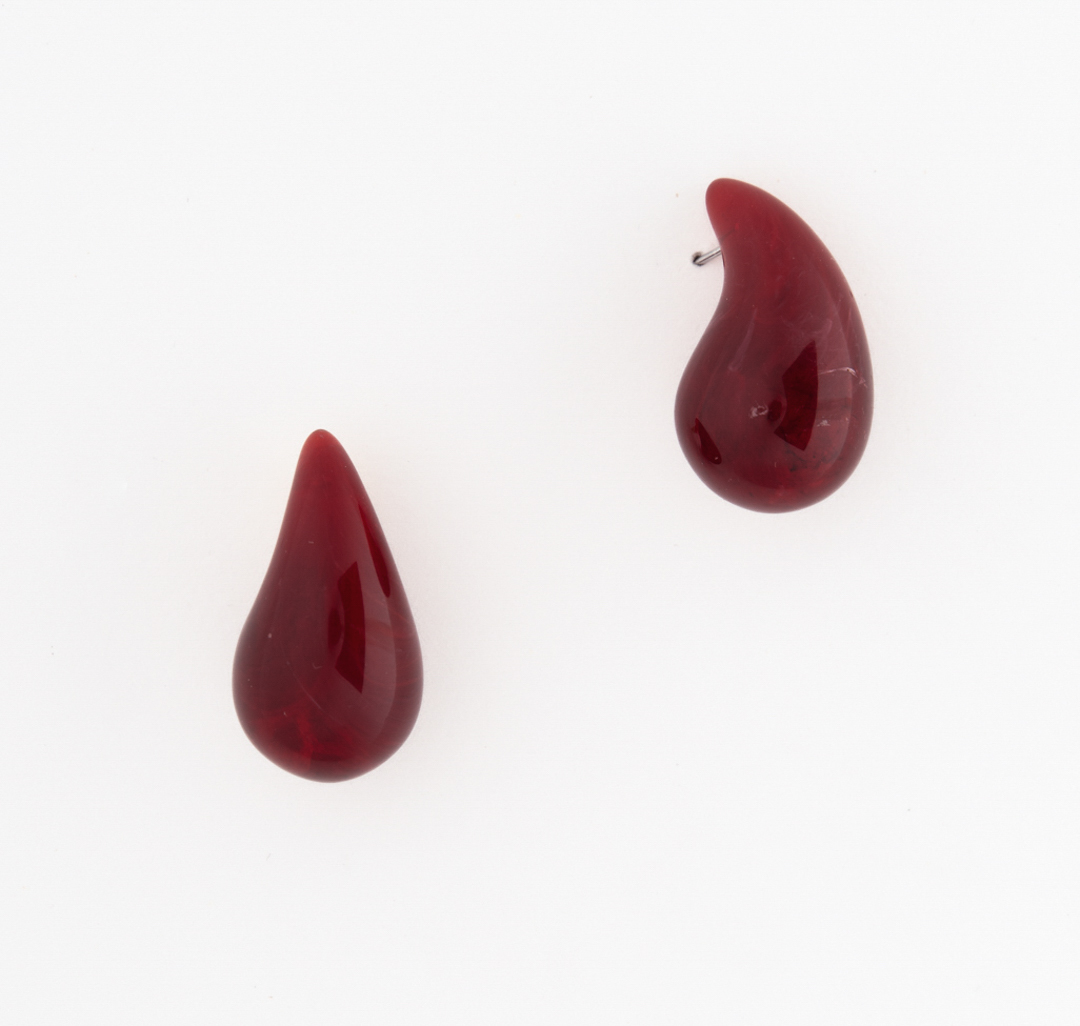 Серьги Мармалато, цвет Винный #1