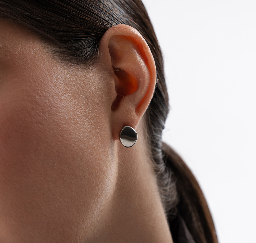 Серьги Мармалато, цвет серебро #5