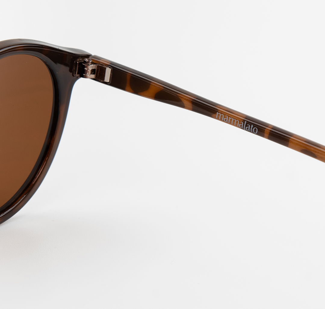 Очки с чехлом Мармалато, цвет коричневый-черный-серебро #6