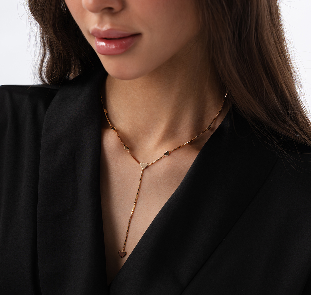 Колье Мармалато, цвет Золото #5