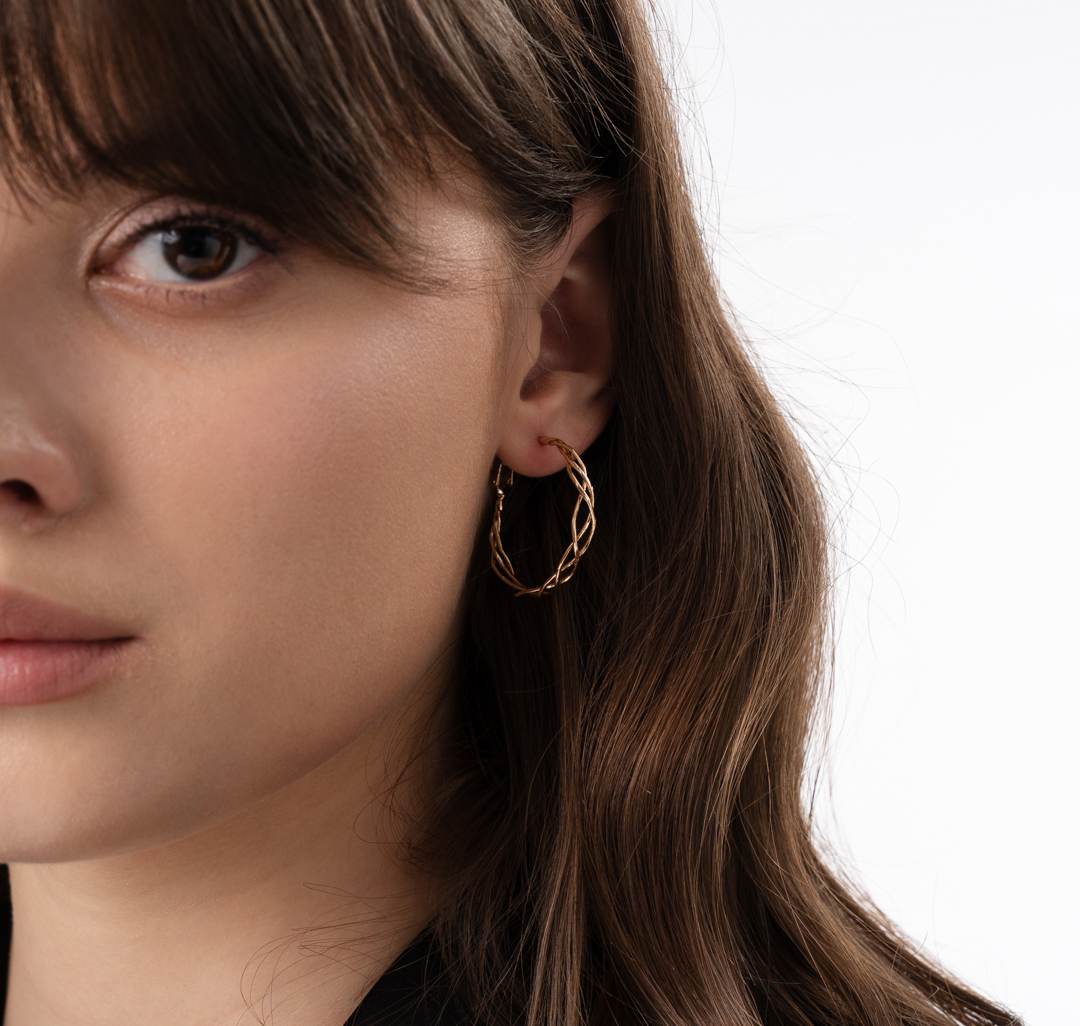 Серьги Мармалато, цвет Золото #4