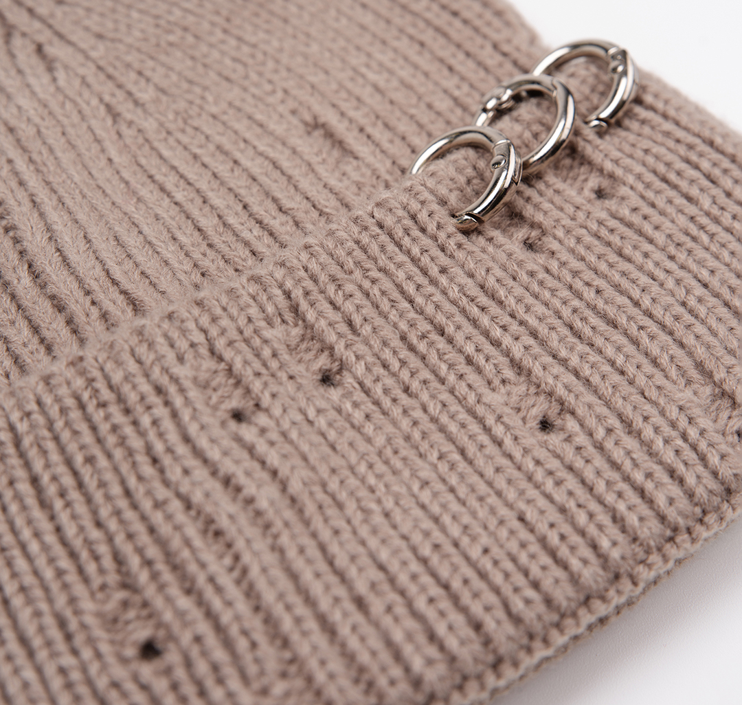 Шапка Мармалато, цвет темно-бежевый #7