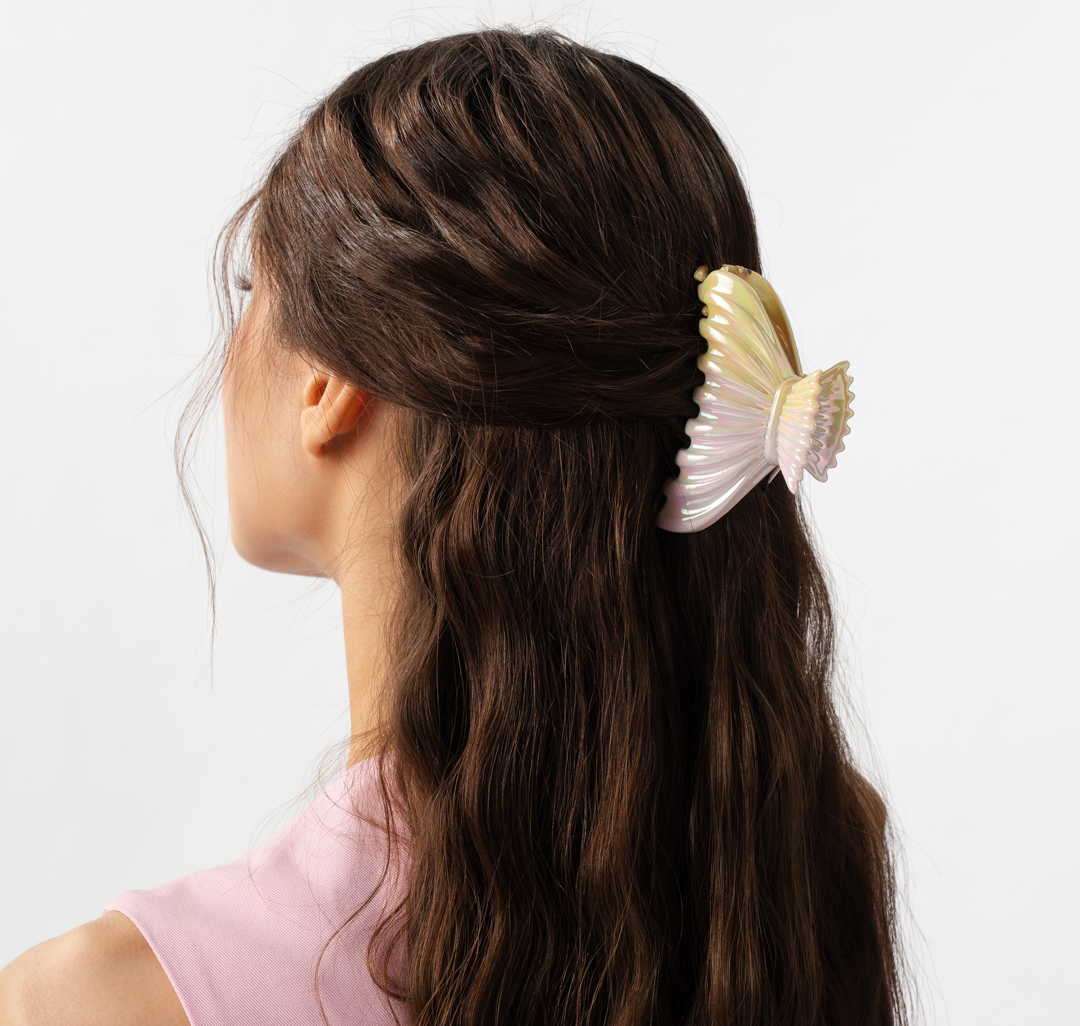 Заколка-краб Мармалато, цвет розовый-мультиколор #1