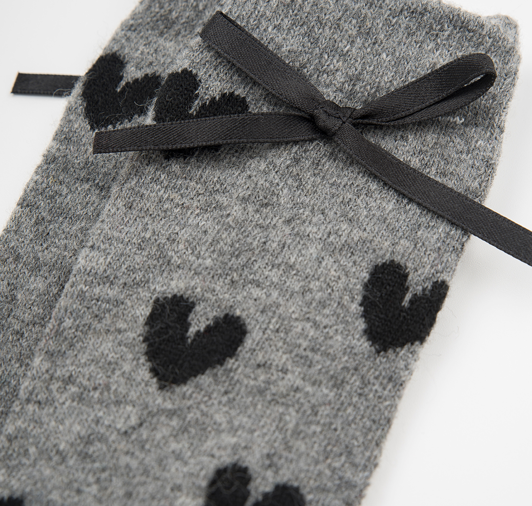 Носки (1 пара) Мармалато, цвет Серый-черный #5