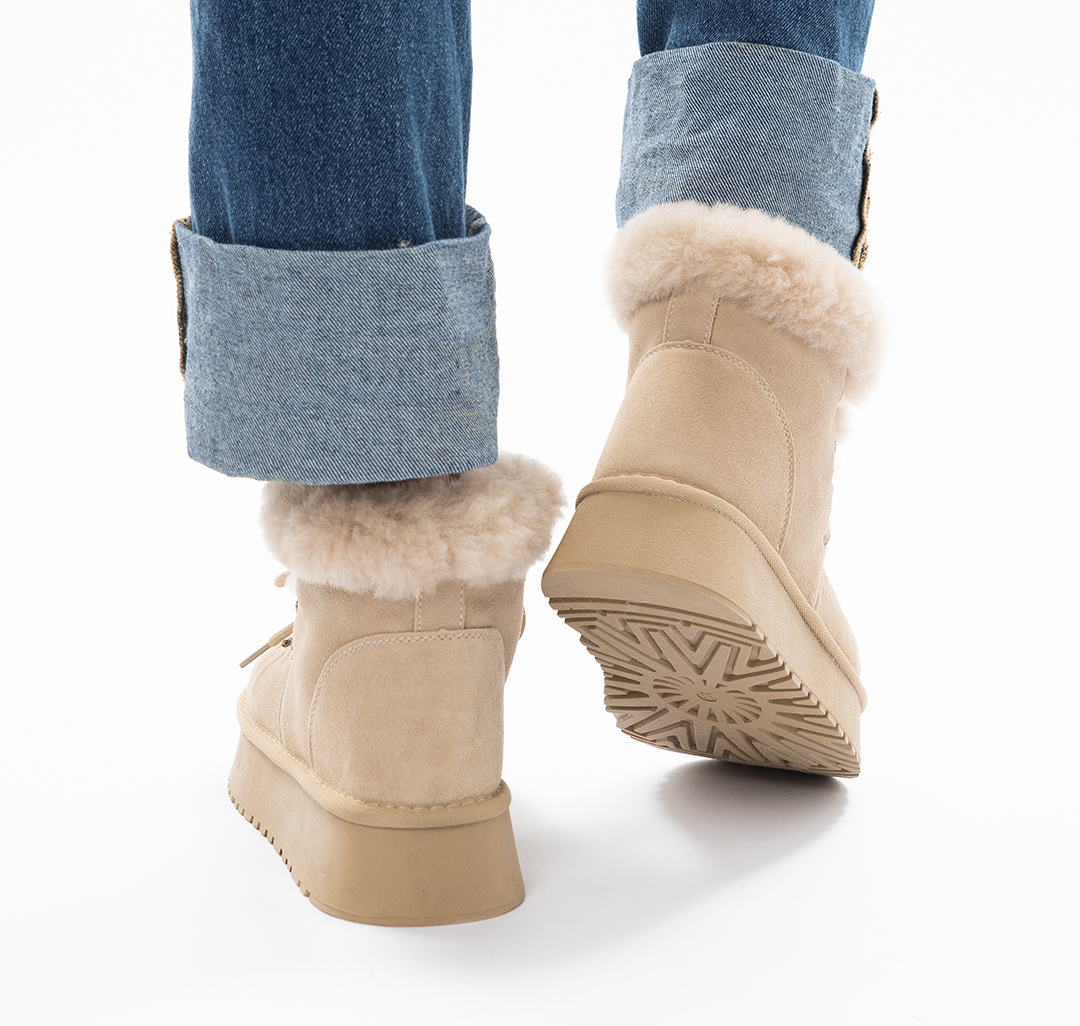 Угги Мармалато, цвет светло-бежевый #12