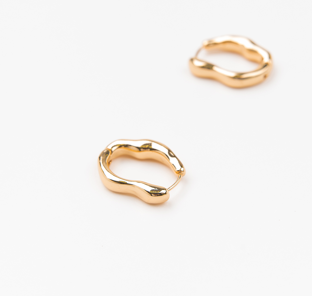 Серьги Мармалато, цвет Золото #2